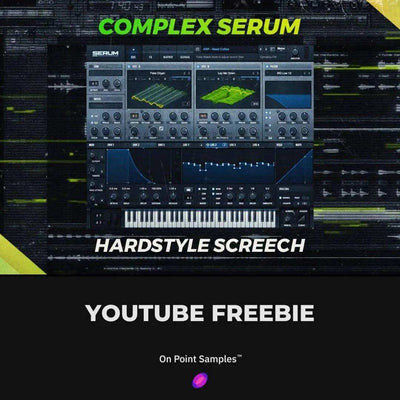 Complex Hardstyle Screech In Serum - On Point Samples
